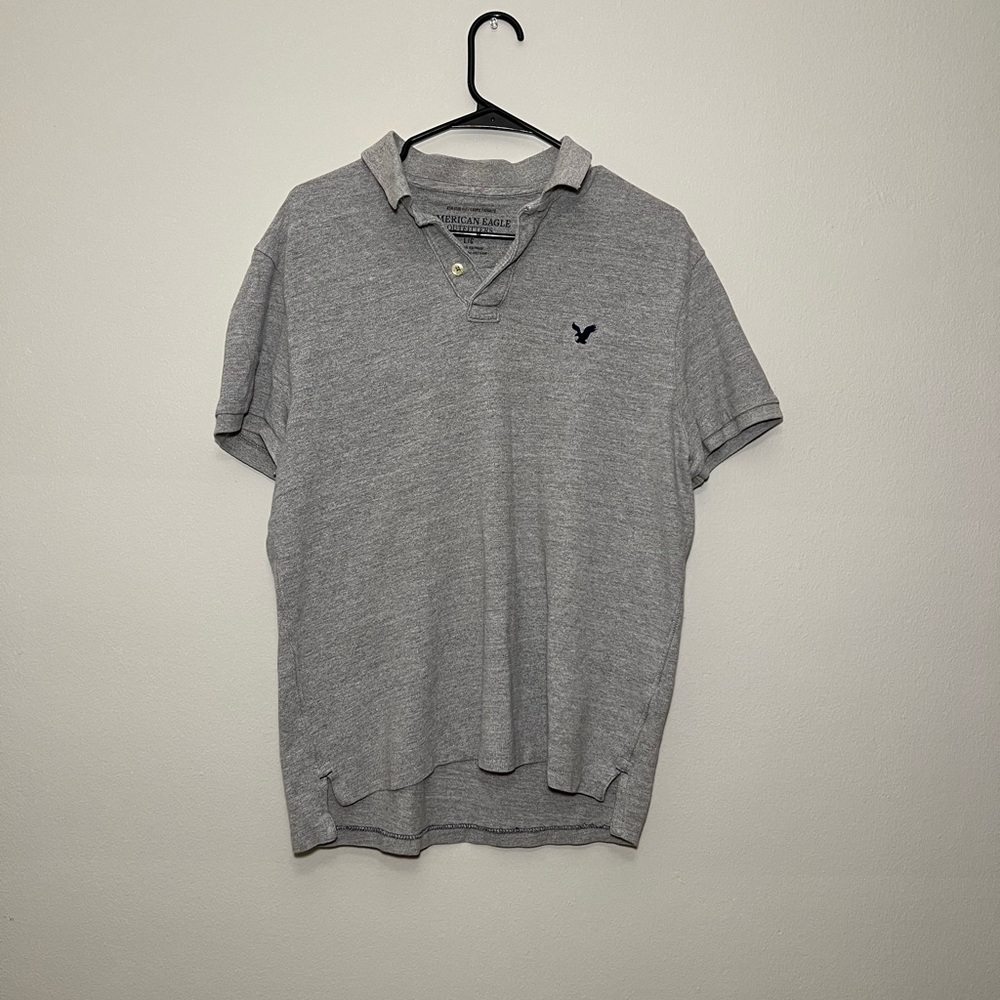 American Eagle Collard Shirt, Size L